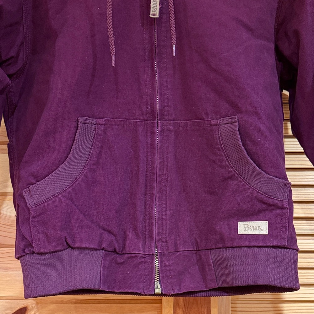 Women's Purple Utility Jacket - Picture 2 of 6